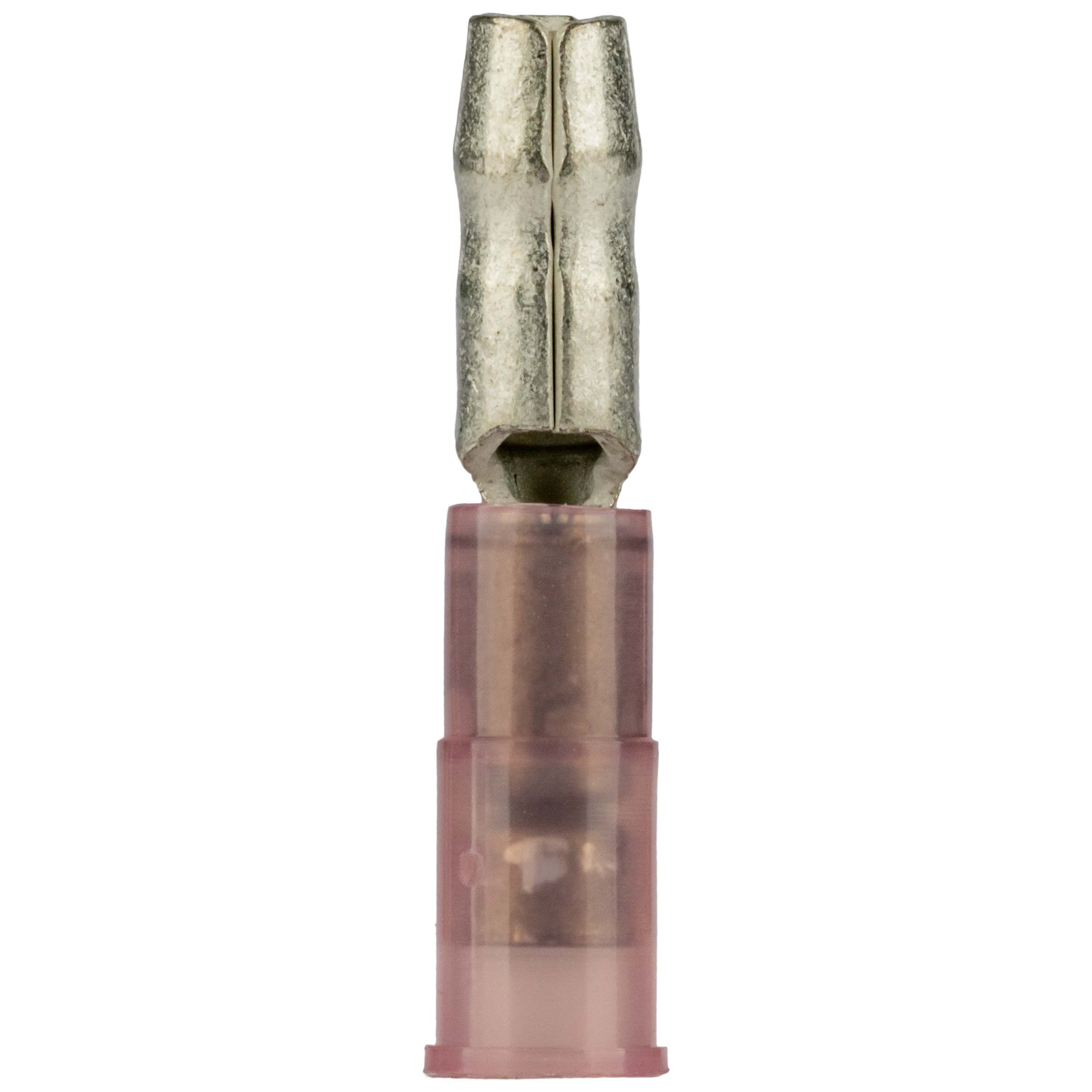 Nylon Terminals - Plug Disconnects Male - 22-18 ga - Red - .156